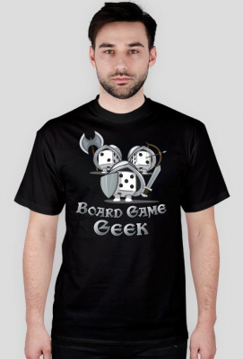 BOARD GAME GEEK KOSZULKA MĘSKA - HASZTAG