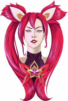 LoL Star Guardian Jinx - kosmetyczka piórnik duży