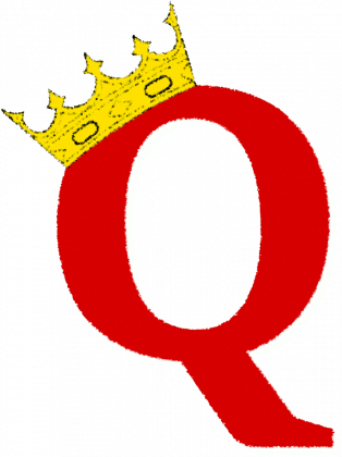 Queen in crown