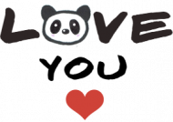 Kubek "Panda Heart"