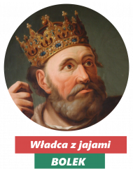 Władca z jajami Bolek - męska koszulka