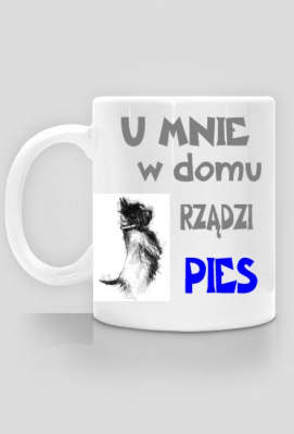 RZĄDZI PIES - KUBEK - Doka