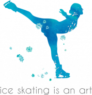 Kubek Ice skating is an art
