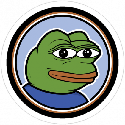 Circle of Pepe the frog