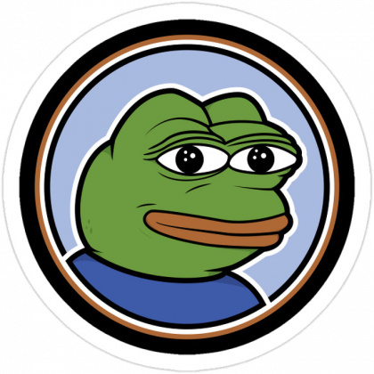 Circle of Pepe the frog