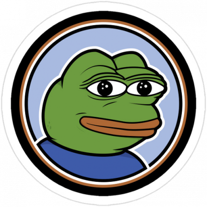 Circle of Pepe the frog