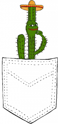 Spiky life of Pepe the frog
