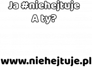 Nie hejtuje Standard- Żółty