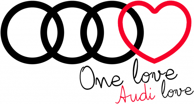 'One love Audi love' eko torba