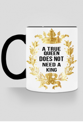 wikingowie - a true queen - kubek - iitvx - najlepsza odzież serialowa
