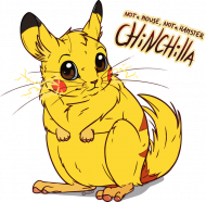 Pikachu szynszyla - poduszka