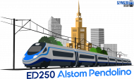 Koszulka - ED250 Alstom Pendolino