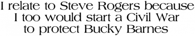 Bucky Barnes & Steve Rogers // Stucky t-shirt