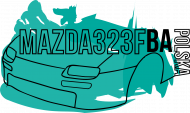 Mazda 323f BA Polska biała