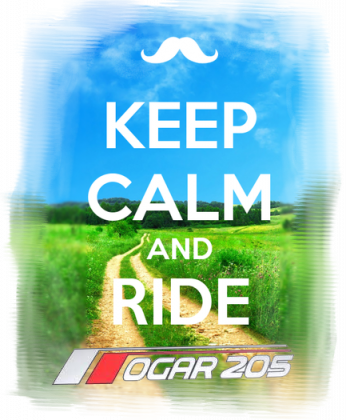 Kubek-KEEP CALM AND RIDE OGAR 205