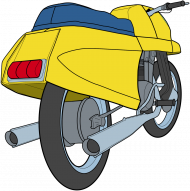 Motocykl Iskra - wariacja kolorystyczna