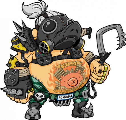 Kubek road hog Overwatch