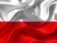 Maseczka ochronna dla kibica. Nadruk, grafika: „Flaga Polski”.