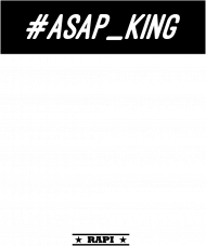 #asap_king black bar (WHITE)