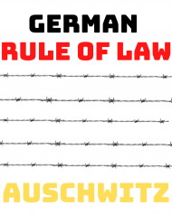 Koszulka klasyczna "Praworządność po niemiecku"