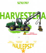 Operator Harvestera. Prezent Koszulka dla Operatora Harvestera