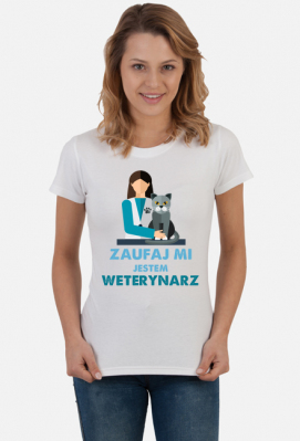 Weterynarz. Prezent dla Weterynarz - Prezenty dla Weterynarzy. Koszulka dla Weterynarza. Weterynarz.