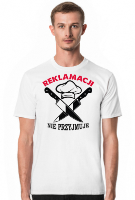 Kucharz. Prezent dla Kucharza, prezent dla kucharki, kuchnia, koszulka dla kucharza, fartuch dla kucharza, noże dla kucharza, szukam pracy jak kucharz - Prezent dla Kucharza. Koszulka dla Kucharza