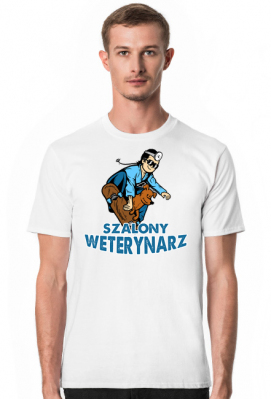 Weterynarz. Prezent dla Weterynarzy. Lekarz weterynarii. Lecznica dla zwierząt . Gabinet Weterynaryjny - Prezenty dla Weterynarzy. Koszulka dla Weterynarza. Weterynarz.
