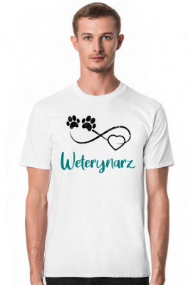 Weterynarz. Prezent dla Weterynarzy. Lekarz weterynarii. Lecznica dla zwierząt . Gabinet Weterynaryjny - Prezenty dla Weterynarzy. Koszulka dla Weterynarza. Weterynarz.