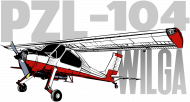 AeroStyle - samolot PZL-104 Wilga męska