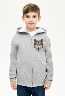 Bluza (zamek) WILK - qqnamuniu