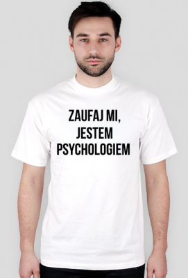 PSYCHOLOG - KOSZULKA MĘSKA - Zdrowa Głowa