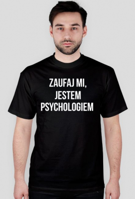 PSYCHOLOG - KOSZULKA MĘSKA - Zdrowa Głowa