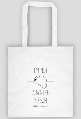 Winter person - torba kolor - Też Potrafię Rysować
