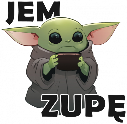 Baby Yoda Mandalorian Jem Zupę - damska