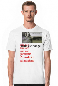 koszulka bella angel motyl