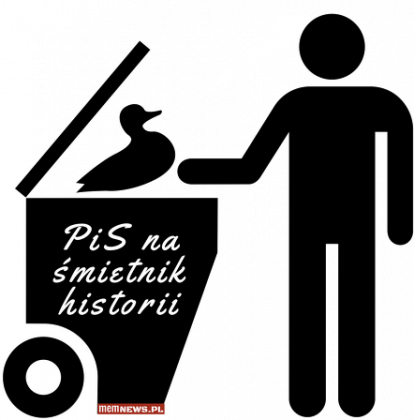 PiS na śmietnik historii - KUBEK