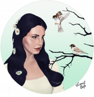 "Birds" male T-shirt