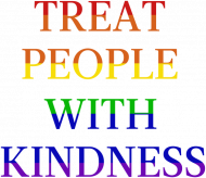 Bluza męska "Harry Styles - Treat People With Kindness Rainbow"
