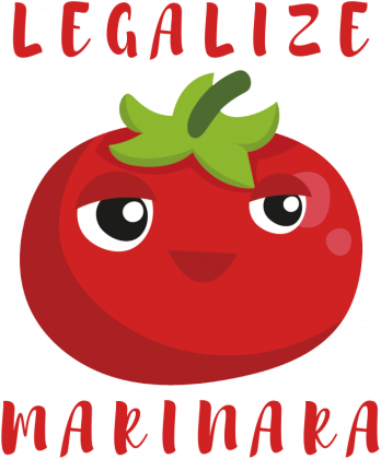 Fartuch Kuchenny Legalize Marinara - Pomidor
