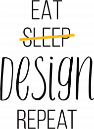 Eat, Sleep, Design, Repeat - Prezent dla grafika komputerowego - Koszulka męska