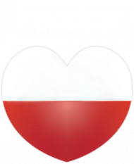 Bluza serce Polska