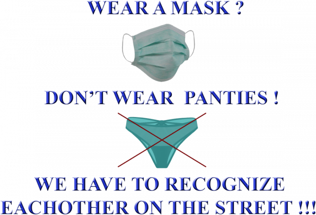 wear a mask - koszulka męska