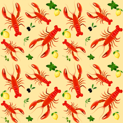 Maseczka - Lobster