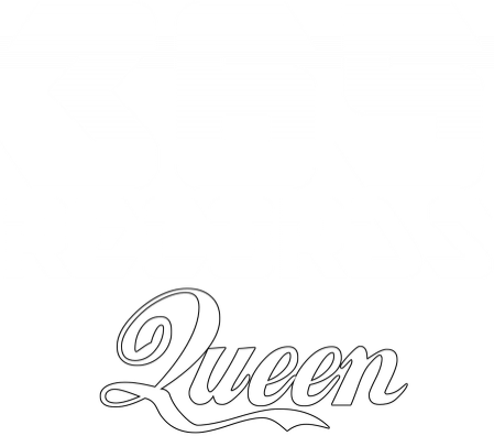 Bluza 365 Records Studio Queen Czarna