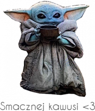 Kubek Baby Yoda "Mandalorian" z napisem