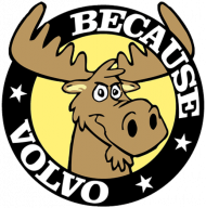 Bluza męska z kapturem Because Volvo