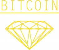 Bitcoin diamond t-shirt męski