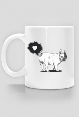 Kubek PURT love Mr. Buldog - MR. BULDOG