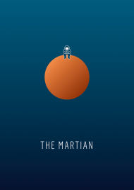 Marsjanin - minimal space